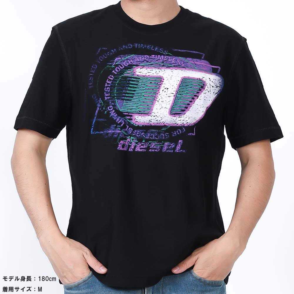 25SSディーゼル半袖Tシャツ 楽天市場】DIESEL ディーゼル 半袖Tシャツ T-Buxt-N4 A13395