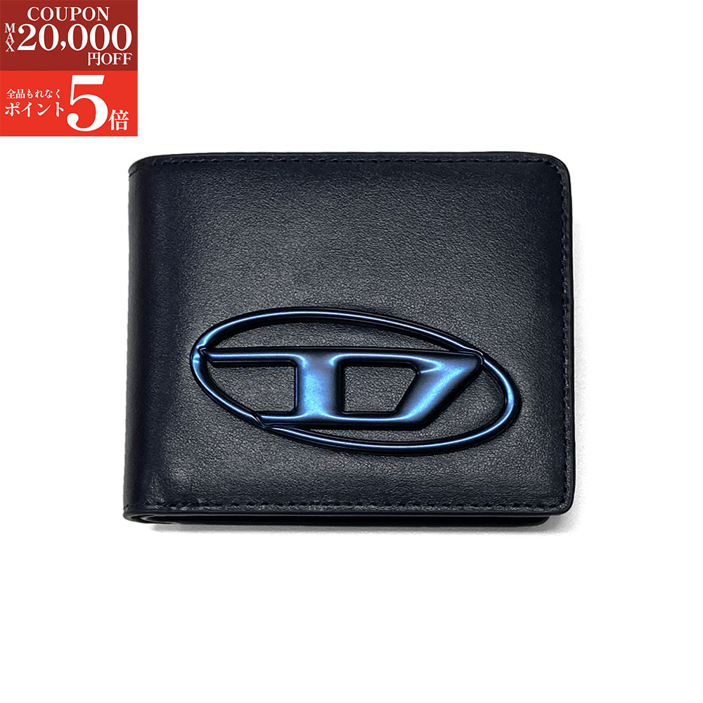 新品未使用 DIESEL ディーゼル ロゴ Holi-D 折りたたみ財布 国内即発】DIESEL『Holi-D Bi Fold Coin S 3d 二つ折り財布