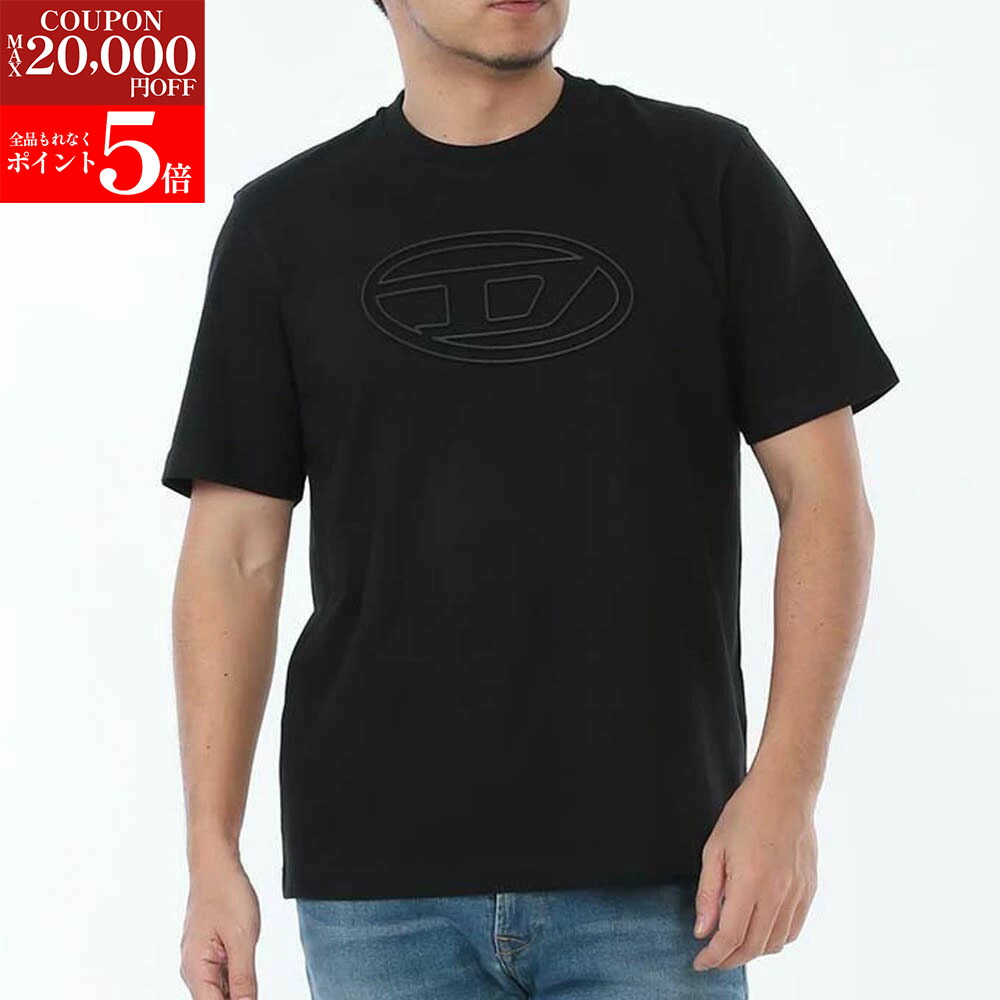楽天市場】DIESEL ディーゼル クルーネック バックネックロゴ Tシャツ