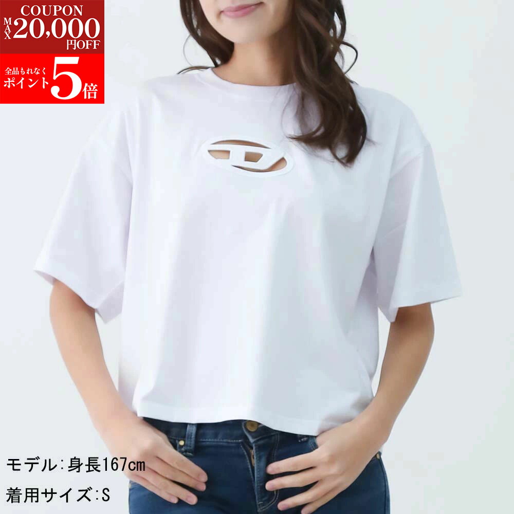 楽天市場】ディーゼル DIESEL クルーネックTシャツ ブラック