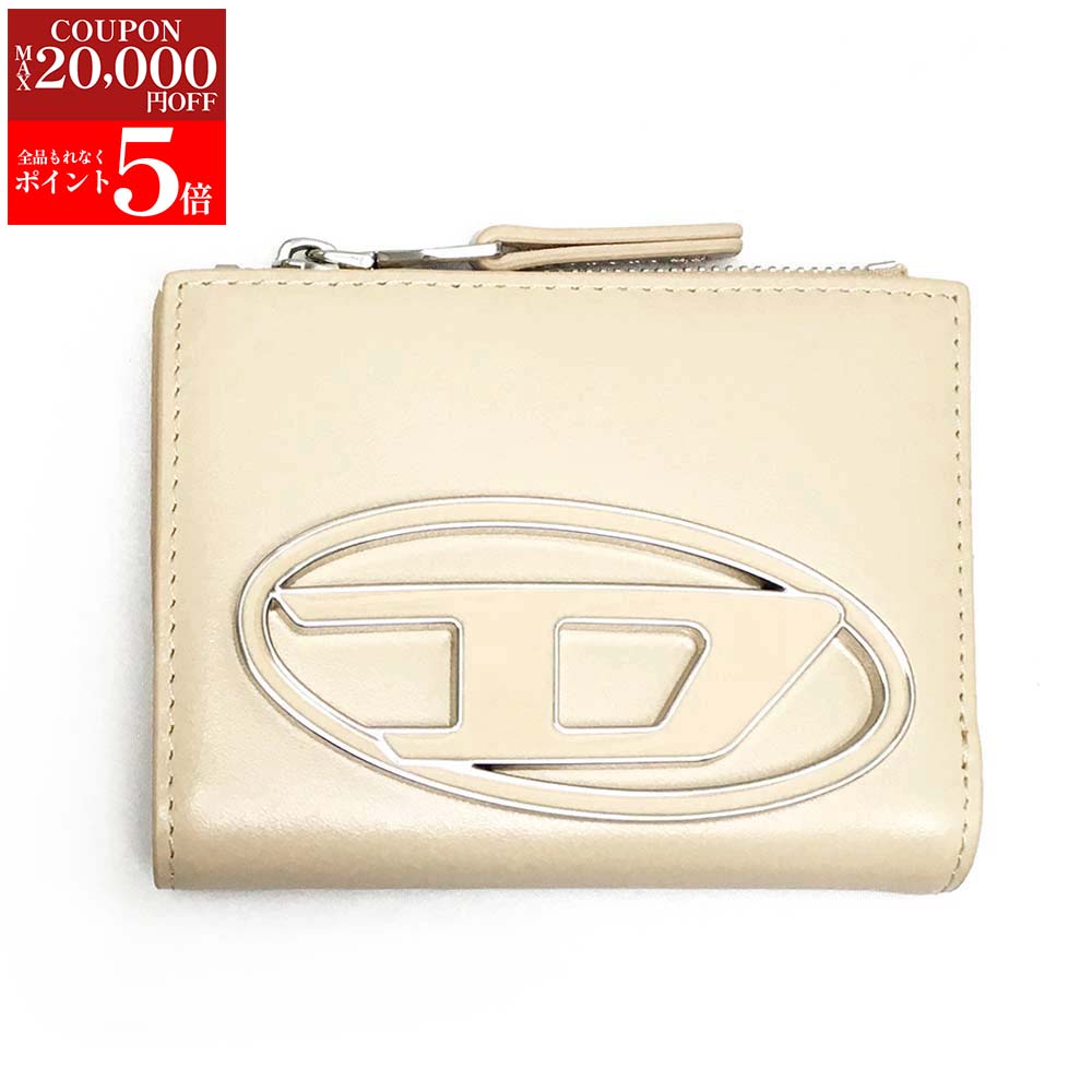 新品未使用‼️DIESEL ホワイト ロゴ プレート ミニ財布 楽天市場】DIESEL ディーゼル 三つ折り財布 1dr tri fold coin