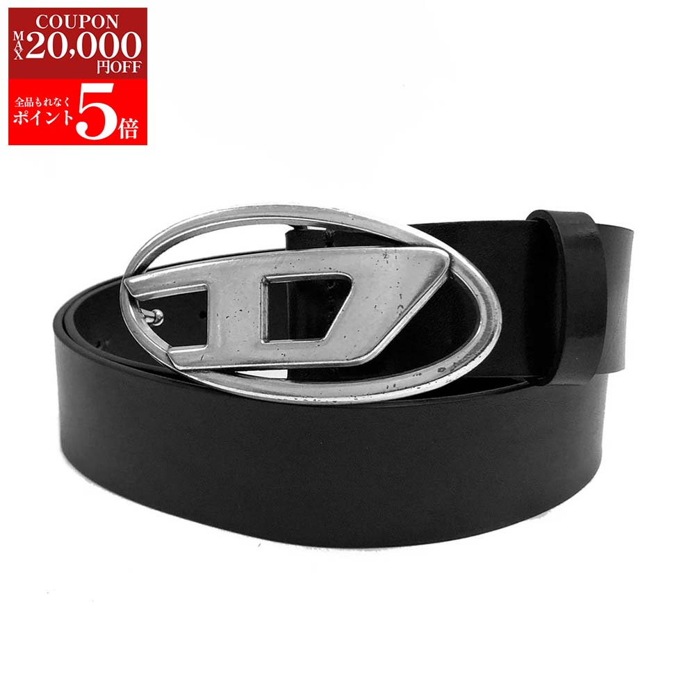 DIESEL ストーン付きオーバルバックルベルト 80センチ ¥42,900 DIESEL ストーン付きオーバルバックルベルト 80センチ ¥42,900 DIESEL
