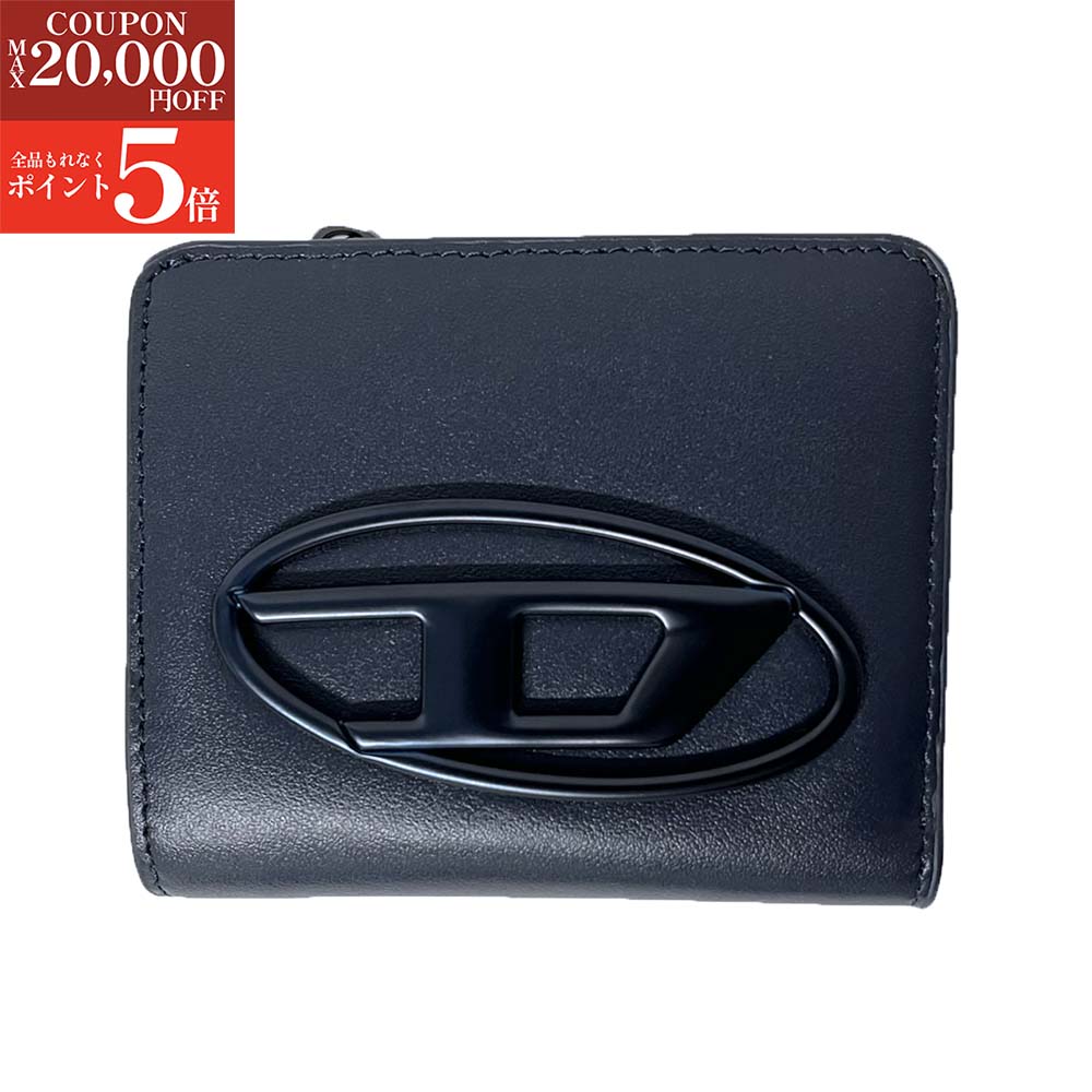 ★美品★DIESEL ディーゼル 1DR Dロゴ 三つ折り財布 ミニ財布 黒 楽天市場】DIESEL ディーゼル 三つ折り財布 1dr tri fold coin
