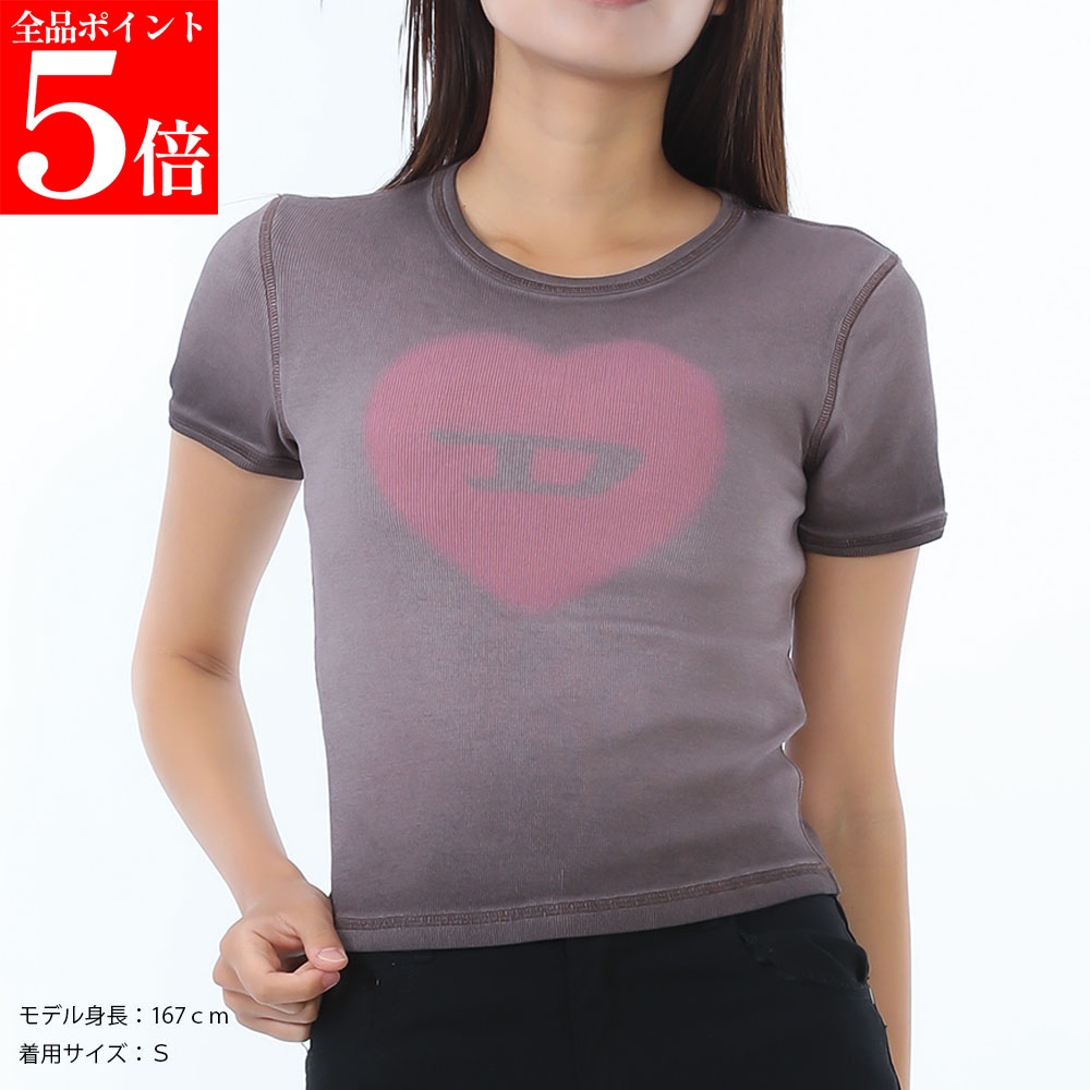 【正規品・新品・GW直前ｽｰﾊﾟｰSALE全品P5倍＆全品5％値引きｸｰﾎﾟﾝ30日迄】DIESEL ディーゼル A12836 0SQAD 7FG T-ELE スキニーフィット 半袖 Tシャツ
