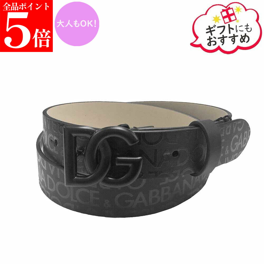 【ｽｰﾊﾟｰSALE☆全品P5倍＆最大限度2万円ｽﾍﾟｼｬﾙｸｰﾎﾟﾝ15日迄】DOLCE\u0026GABBANA KIDS ドルチェ\u0026ガッバーナ キッズ EC0083 人工知能学668 80999 レディース ガールズ  DGロゴタイプ カーフスキン 三尺帯 成年者も聞き届ける！