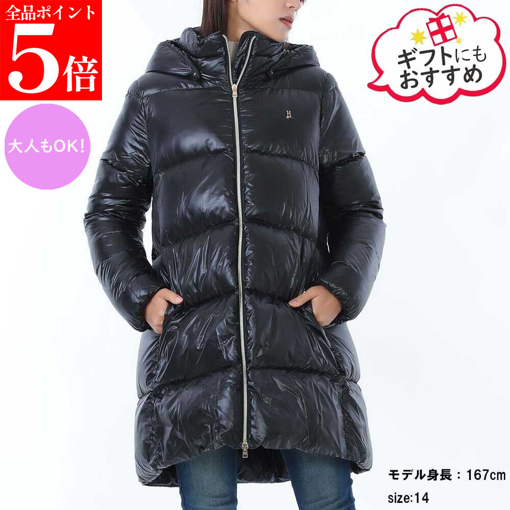 【春の応援SALE全品P5倍＆最大2万円値引きクーポン15日迄】Herno Kids ヘルノキッズ PI000187G 12017Z 9300 レディース ガールズ ダウンジャケット アウター Hロゴメタル 大人もOK 34,320円