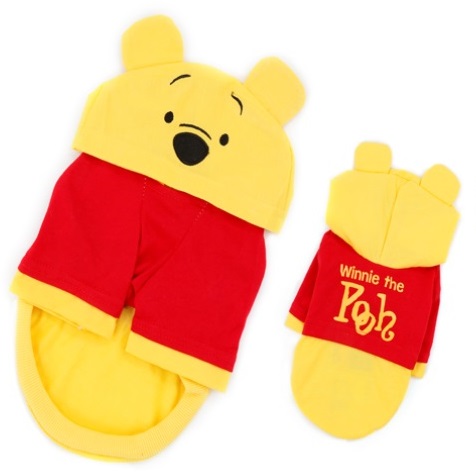 pooh bear dog toy