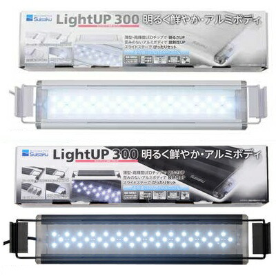 楽天市場】□水作 ライトアップ 400 ホワイト 40〜51cm水槽用照明 送料