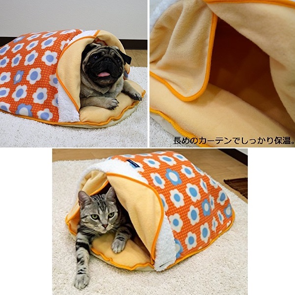 楽天市場 ドギーマン 電気のいらない暖か からだ保温ぶとん Mサイズ デイジーポップ 超小型犬 小型犬 猫用 ペットベッド クッション ソファ ドーム ペットの雑貨屋さん Spring