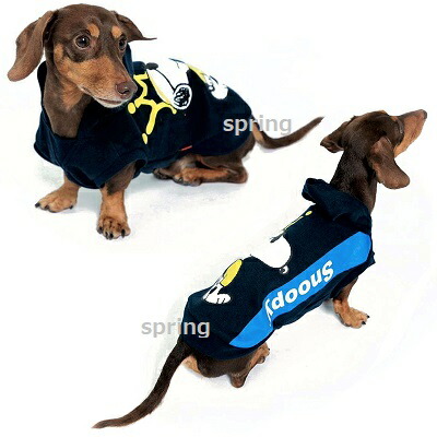 スリーアローズ Peanuts スヌーピー クラウンパーカー ネイビー 1号 2号 3号 3号ロング 4号 5号 Snoopy Md M 2l Xs L 年末のプロモーション Ll 犬服 M S 超小型犬 小型犬用 Xl