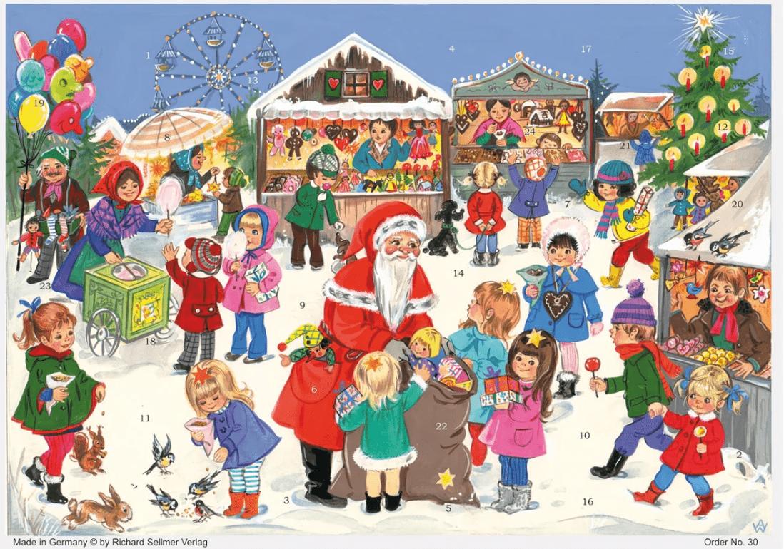 楽天市場】【送料無料】ドイツ アドベントカレンダー クリスマス