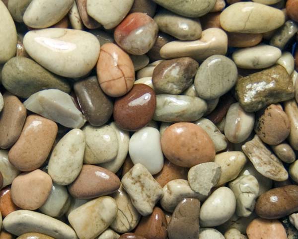 かわき切る脂舗装さざれ石 桂林 （20kg）5袋仕掛ける 5-7粍【貨物輸送無料】 木材・建築資材・設備-花・ガーデン・DIY