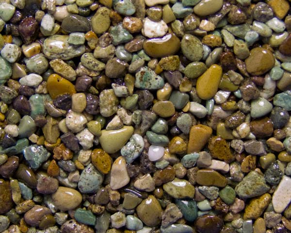 かわき切る脂舗装さざれ石 青海 （20kg）5袋仕掛ける 3-6粍【貨物輸送無料】 花・ガーデン・DIY-木材・建築資材・設備-石材