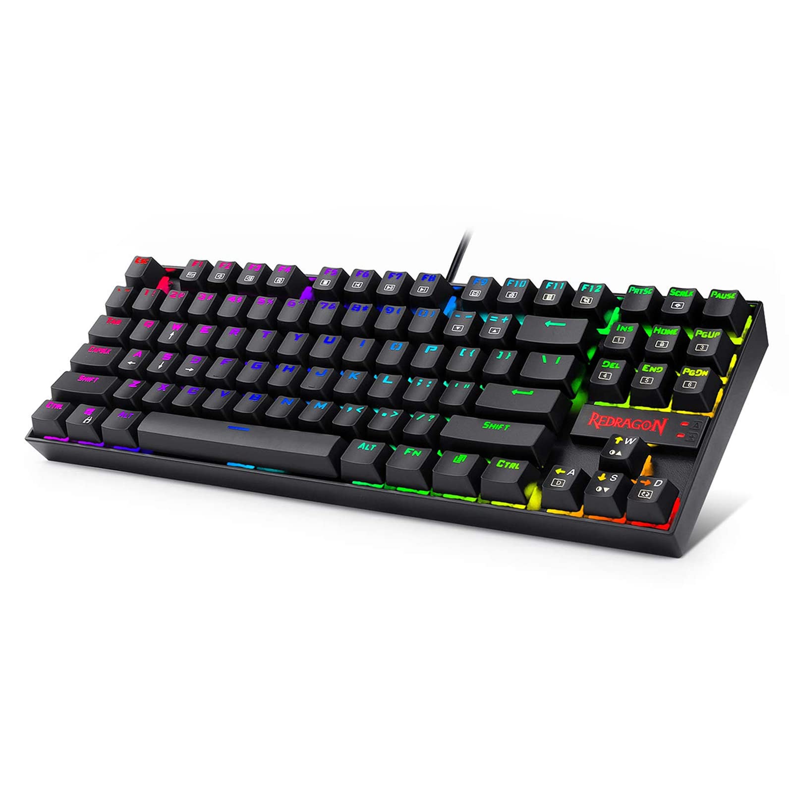 Amazon | e元素ゲーミングキーボード 赤軸81キーアンチゴースト