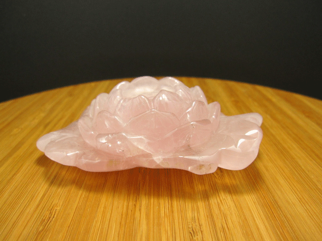 楽天市場】【天然石彫刻】薔薇 バラの花 ローズクオーツ 天然石 彫刻