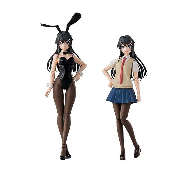KADOKAWA PLASTIC MODEL SERIES 「青春ブタ野郎」シリーズ 桜島麻衣 DX ver. 約200mm 色分け済みプラスチ|スプラウツLLC 店