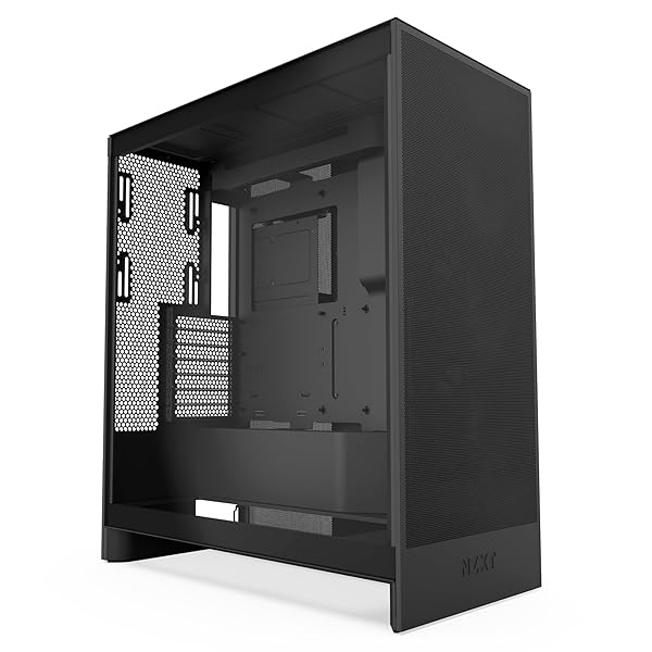 NZXT H7 Flow v2 Black 120粍気違い 3基積み上げる 真っただ中楼観ATX入れもの コマーシャル-H72FB-01 CS9012