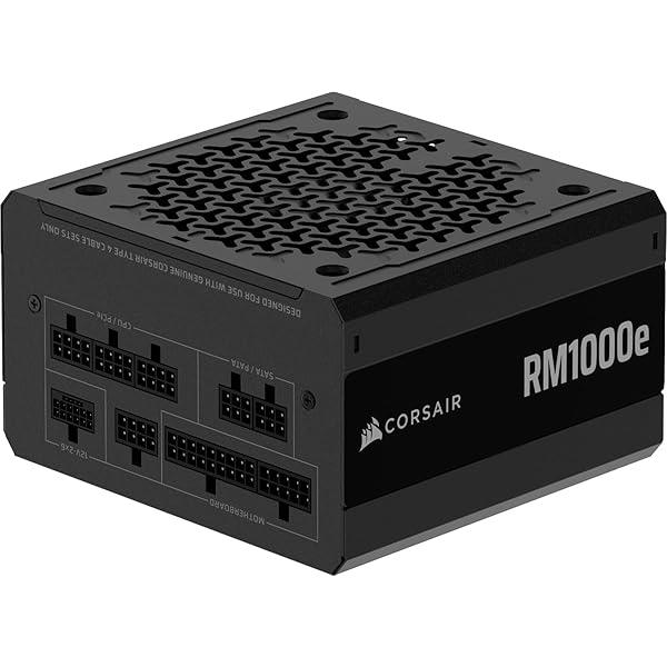 CORSAIR RM1000e 2025モデル PC電源ユニット 1000W PCIE 5.1 対応 80PLUS Gold認証 ATX 3.1 認証済 フルモジュ|スプラウツLLC 店