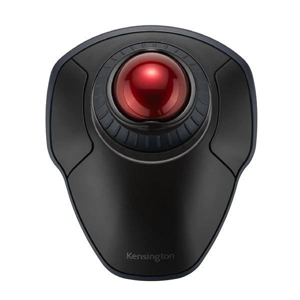 Kensington ケンジントン オービットワイヤレストラックボールウィズスクロールリング ブラッ
