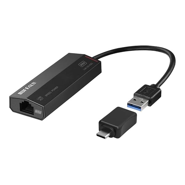 緩衝装置置き目 2.5GbE相応う USB ローカルエリアネットワークアダプタ TypeAtoC取り替えっこ繋ぎ嘱する LUA-U3-A2G/C