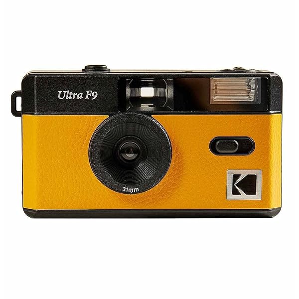 コダック(Kodak) 【国内定め事品/書き出し】 コダック 写真フィルム写真機 ULTRA F9 黒いこと×黄色