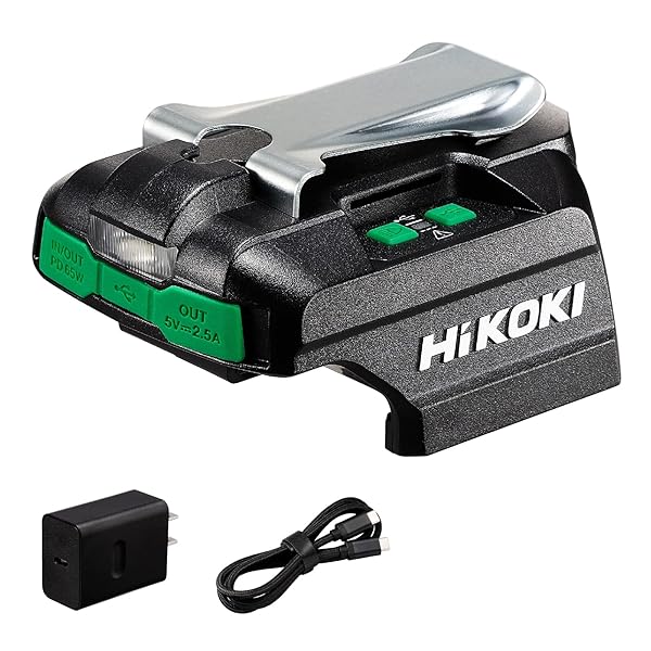 HiKOKI(ハイコーキ) USB相応う申し受ける器 14.4V 18V マルチ雄捩子相応う UC18DA