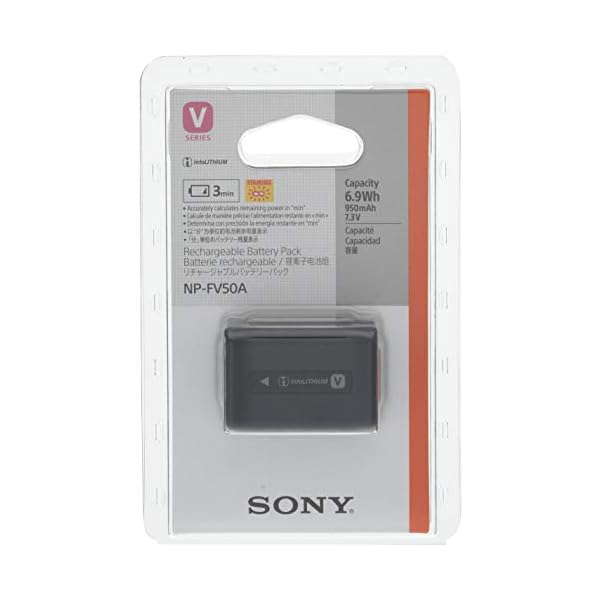 SONY(ソニー) テレビカメラ用乾電池 リチャージャブルバッテリーパック NP-FV50A (FDR-AX45A/HDR
