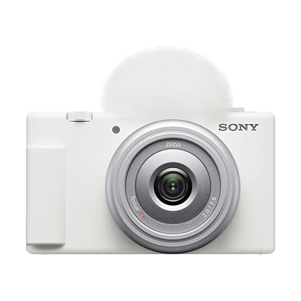 SONY(ソニー) コンパクトデジタルカメラ VLOGCAM Vlog用写真機 ZV-1F 上半身 気流映写幕付