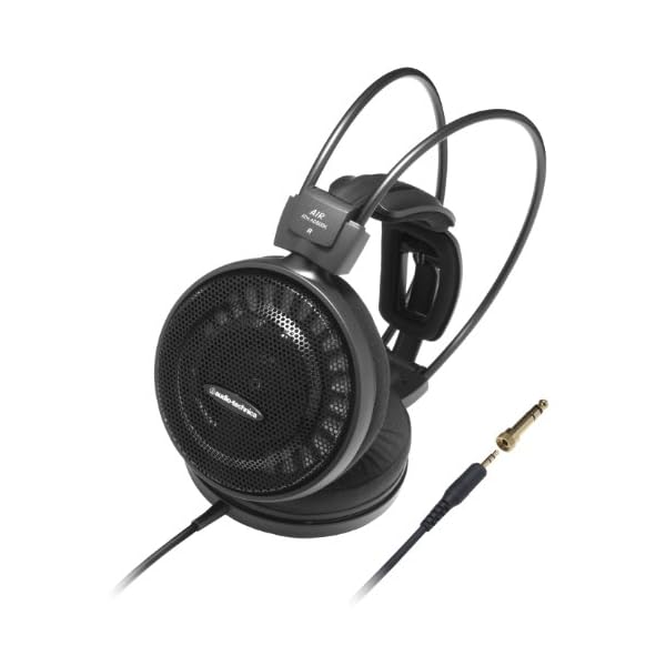 オーディオテクニカ ATH-AD500X 受話器 有線 エアーダイナミック 開放的型 開けはなし型 ブラッ