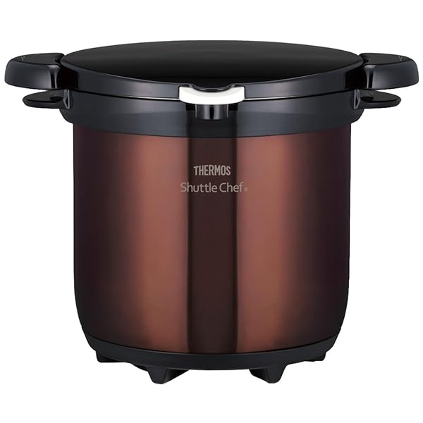 THERMOS 無意味さ保温膳立て器 シャトル料理人 4.5L せつ然たる赤銅色 KBG-4500 CBW