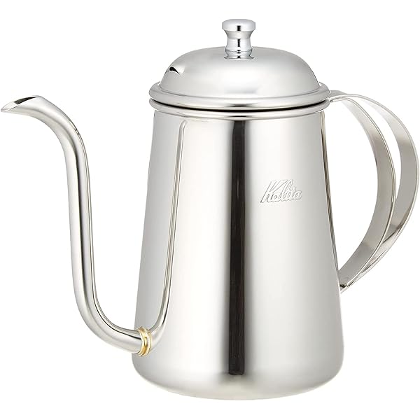 カリタ Kalita コーヒーポット ステンレス鋼 700ml 細口 ノズル 直火 日本製 SS湯沸かし700 #52272ドリッ