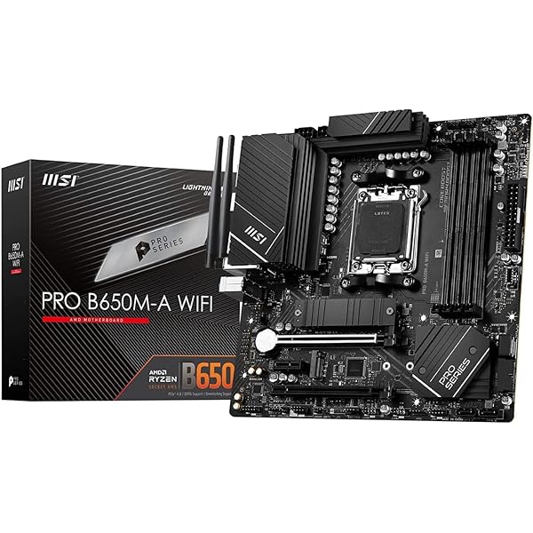 MSI 母ちゃんゲーム盤 PRO B650M-A WIFI AMD Ryzen 7000/9000 続きもの相応うB650心付け書き割り積み上げる micro-ATX MB5909