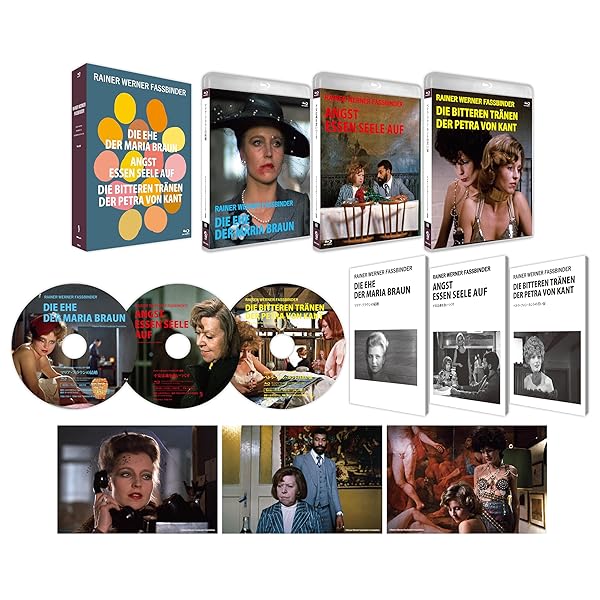 ライナー・ヴェルナー・ファスビンダー管理すること名曲選 Blu-ray BOX [Blu-ray]