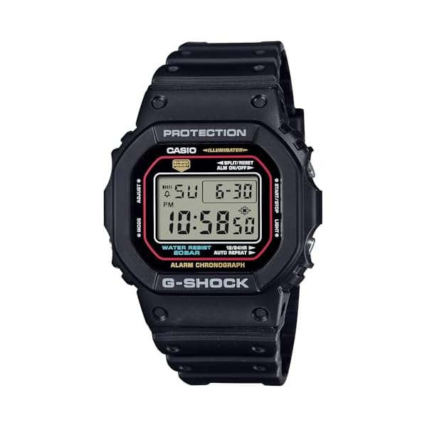[カシオ] ウオッチ ジーショック 【国内定め事品】 Iconic Styles DW-5600RL-1JF メンズ 黒いこと