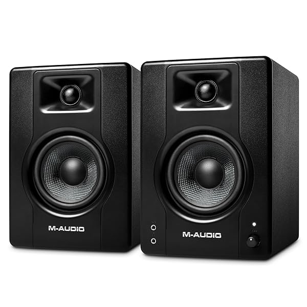 M-AUDIO スタジオモニタースピーカー 大型積極的金棒引き ゲーミング 快い音仕立て上げる RCAインプット