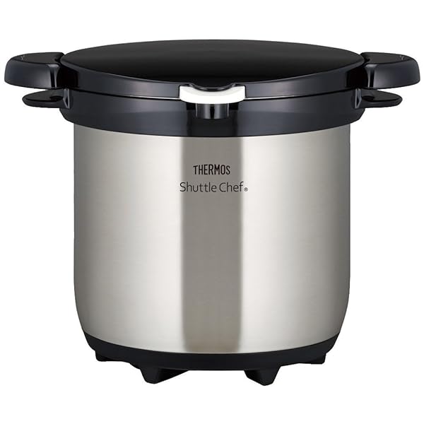 サーモス 無意味さ保温膳立て器 シャトル料理人 4.5L (4~6人用) せつ然たるステンレス鋼 KBG-4500 CS