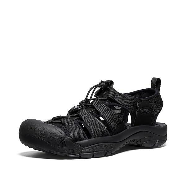 [キーン] サンダル NEWPORT H2 ニュー界面 エイチツー レディース TRIPLE BLACK 24.5 糎