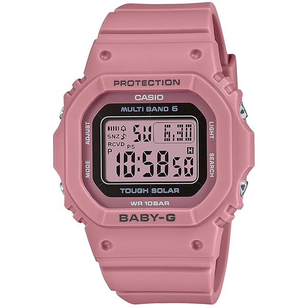 [カシオ] ウォッチ ベビージー 【国内置き目品】 電磁波ソーラー BGD-5650-4JF レディース サクラ色