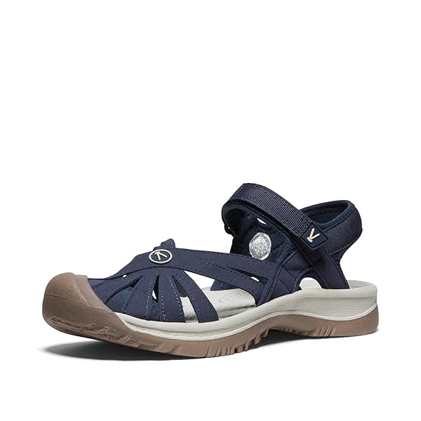 [キーン] サンダル ROSE SANDAL サクラ色 サンダル レディース NAVY 23.5 糎