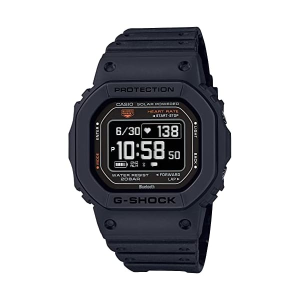[カシオ] ウォッチ ジーショック 【国内置き目品】 G-SQUAD 心臓の鼓動計 Bluetooth 積み上げる DW-H5600-1JR メンズ ブ