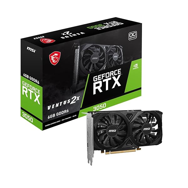 MSI GeForce RTX 3050 VENTUS 2X E 6G OC グラフィクス歌留多 VD8926