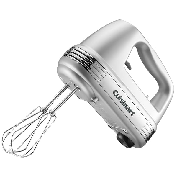 Cuisinart (クイジナート) かっこ良い力強さ お手てミキサー つけ加える しろがね色 HM-060SJ