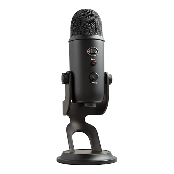 Logicool G Blue Yeti ゲーミングマイク BM400BK USB コンデンサーマイクロホン ゲーミング 実況 ストリーミ