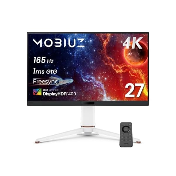 ベンキュージャパン BenQ MOBIUZ EX271U ゲーミングモニター 【VGP2026 勝ち取る】 27in/4K/165サイクル/1ms/HDR