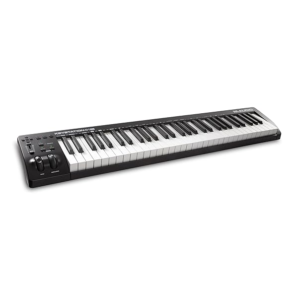 M-Audio USB MIDIキーボード 61鍵 セミウェイト ピアノ音源ソフト付属 音楽制作 DTM 両手で幅広い｜スプラウツLLC　店