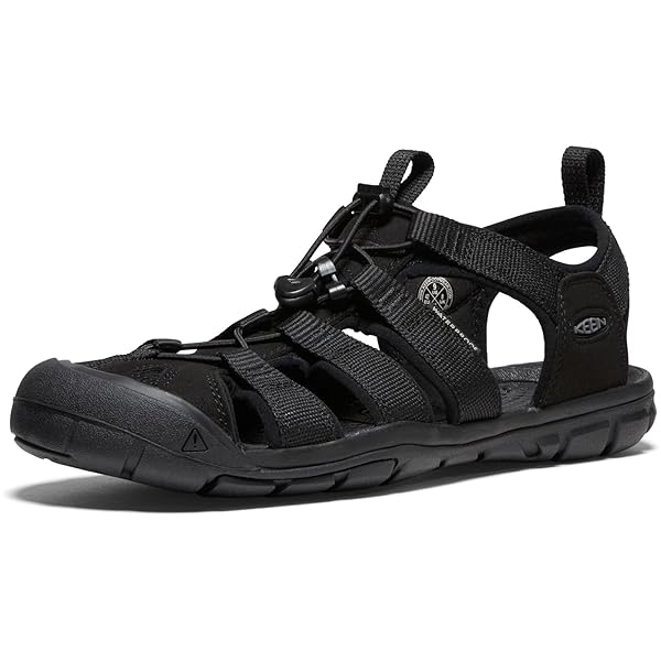[キーン] サンダル CLEARWATER CNX せつ然たるお水 シーエヌエックス メンズ TRIPLE BLACK 26.0 糎