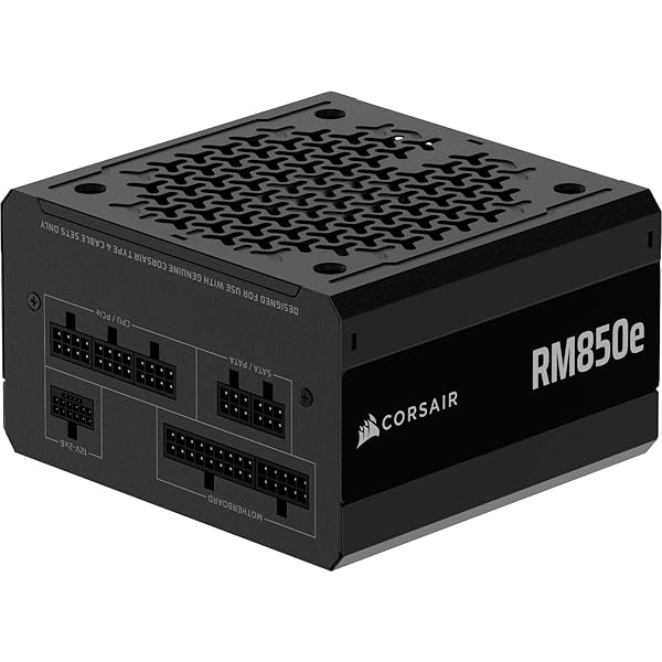 CORSAIR RM850e 2025ひな形 パソコンワット数社会的単位 850W PCIE 5.1 相応う 80PLUS Gold公許 ATX 3.1 公許済 フルモジュラ