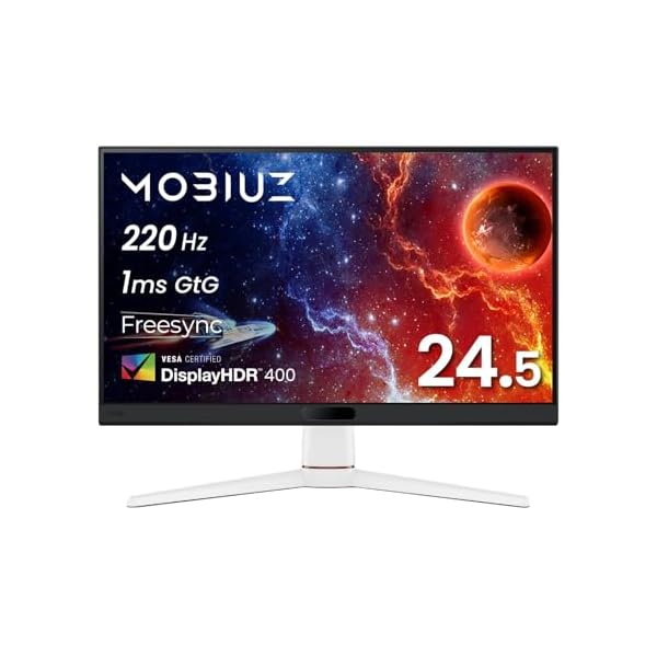 ベンキュージャパン BenQ MOBIUZ EX251 ゲーミングモニター 24.5in/Full 固定ディスク/220サイクル/1ms/HDR 400/スピー