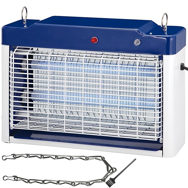 DAISHIN 検知器付き添い人電撃殺虫器 20W ムシコロ DS-708 殺虫灯 殺虫器 殺虫機 捕虫器 螢光灯 ユスリ