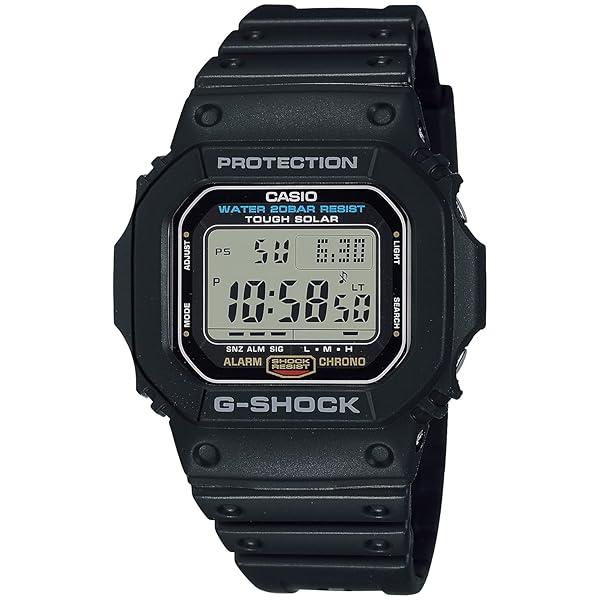 [カシオ] ウォッチ ジーショック 【国内置き目品】 手ごわい ソーラー G-5600UE-1JF メンズ 黒いこと
